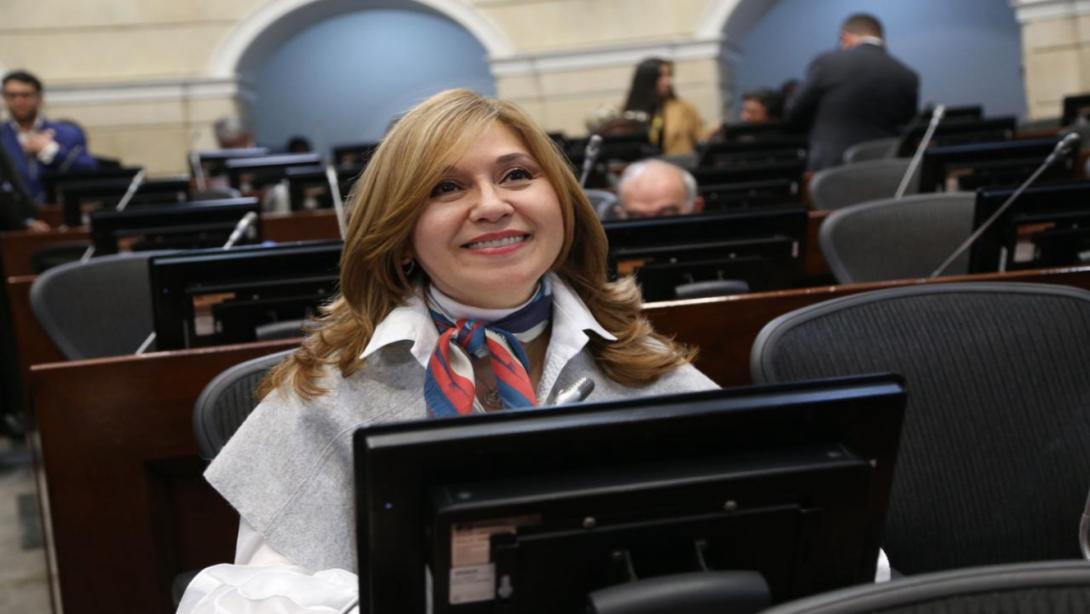 Norma Hirtado, senadora edel partido de La U