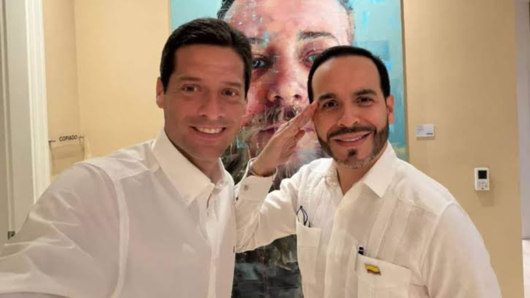 MinComercio,Mauricio Gómez Amín y Abelardo de la Espriella, presidente de Colo,mbia.