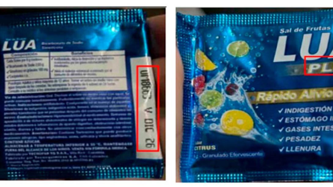 Detectan venta de Fonfiest Plus falksificado, y piden cautela en su consumo.