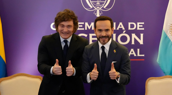 Milei respalda a De la Espriella y habla del "renacer de Occidente"