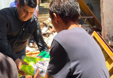  La secretaría de desarrollo social y comunitario redistribuyó alimentos del PAE tras la emergencia por el sismo