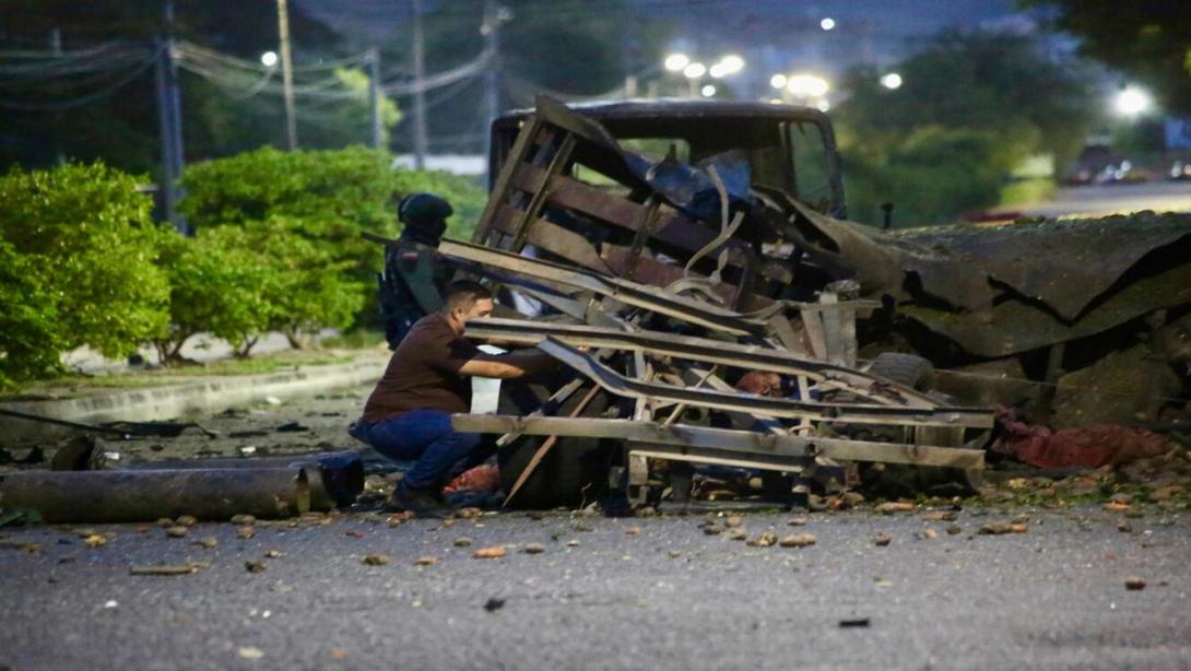  Así quedaron las zonas afectadas tras las explosiones que sacudieron a Cúcuta en la madrugada de este sábado 1 de agosto.