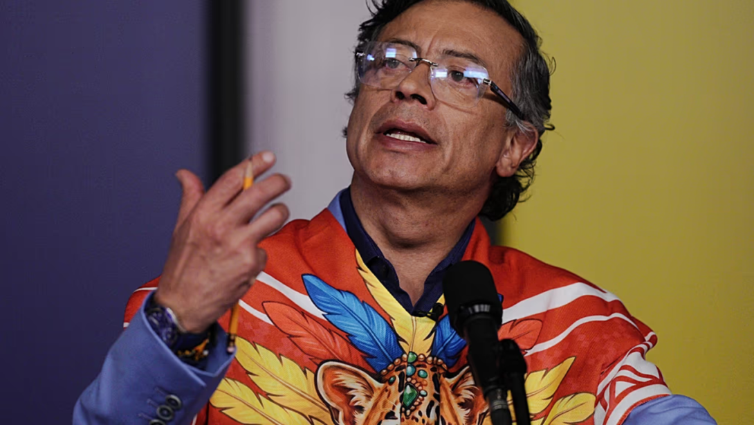 Gustavo Petro, presidente saliente de Colombia