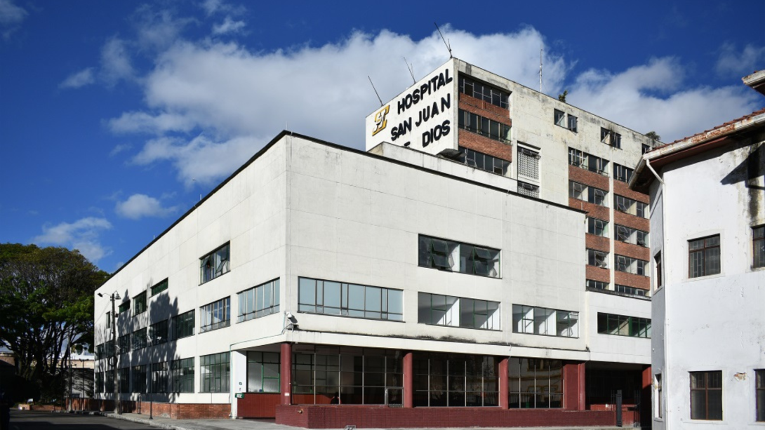 Hospital San Juan de Dios en Bogotá.
