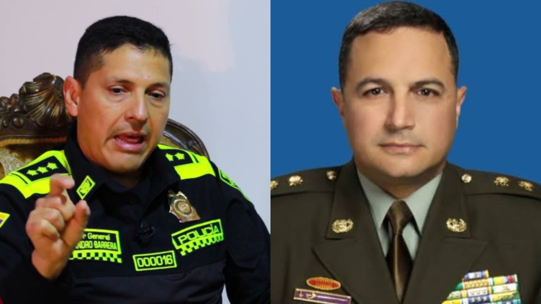 Alejandro Barrera nuevo director de la Policía Naxional y Norberto Mujica nuevo subdirector