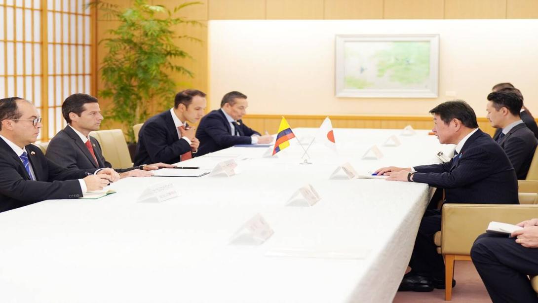 Colombia y Japón inician nueva era conercial.