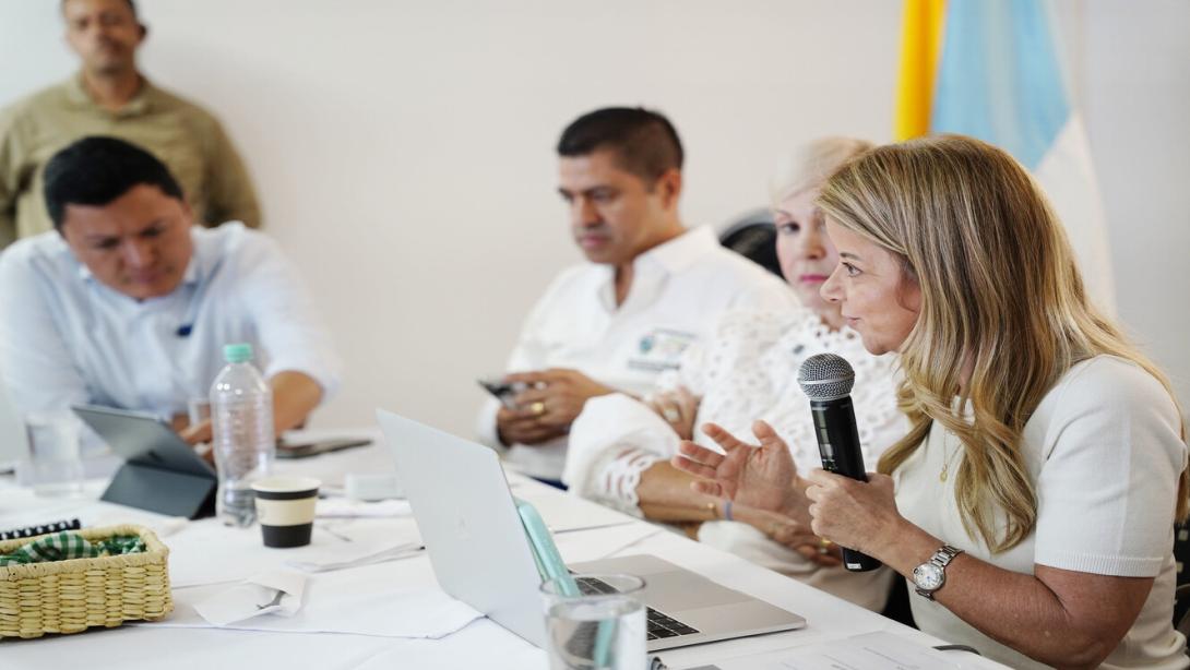 Elsa Noguera, ministra de Transporte.