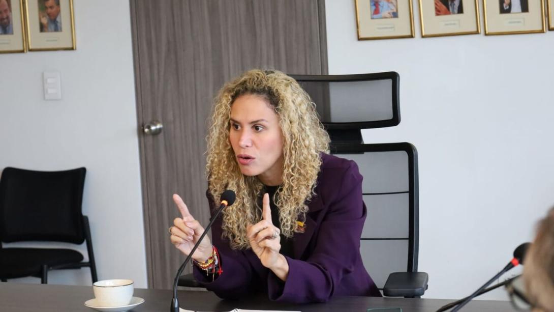 Natalia López, ministra de Trabajo.