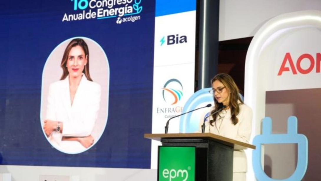 Natalia Gutiérrez, presidenta de Acolgen