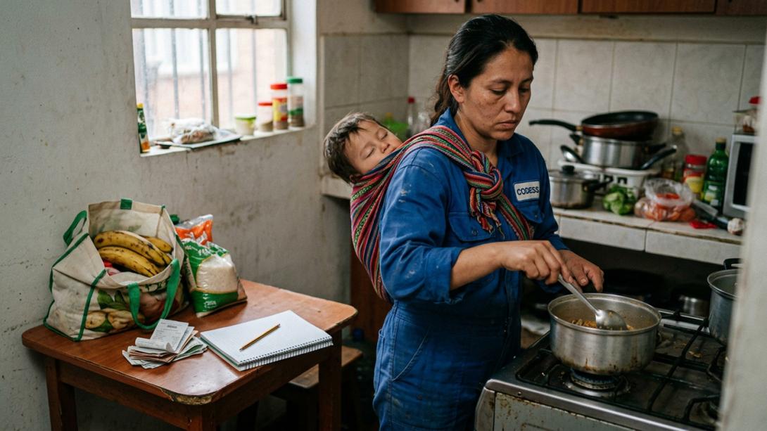 El trabajo doméstico y de cuidado profundiza una desigualdad que no aparece en la nómina: las mujeres ocupadas dedican diariamente 3 horas y 41 minutos a estas labores, frente a 1 hora y 21 minutos de los hombres.
