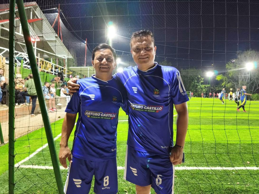 Milton Reyes y Arturo Castillo
