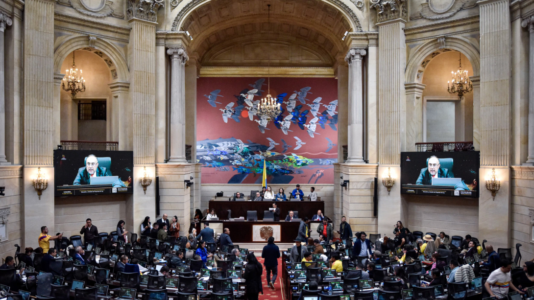 Por falta de quórum la plenarioa de la Cámara aplazó debate al presupuesto para 2027